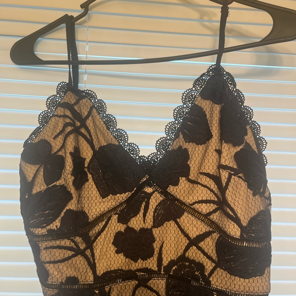 Lulu's Black Floral Maxi Dress - Picture 4 of 8